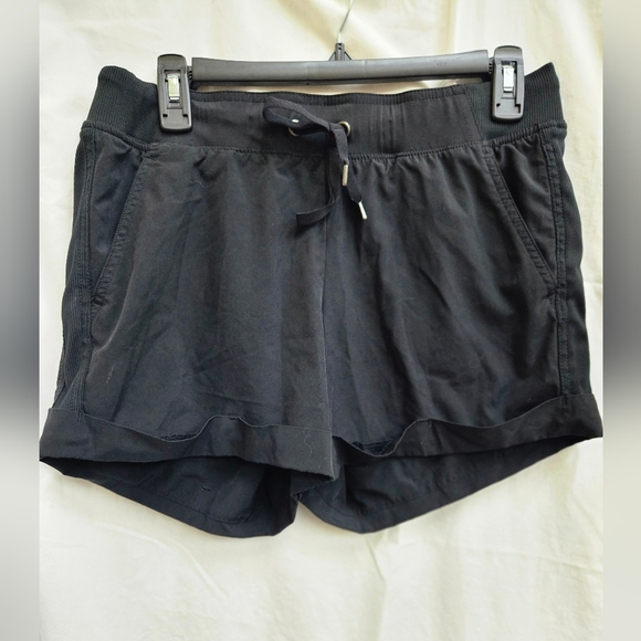 Champion - Black Tie Waist Shorts - (M) - Picture 1 of 3